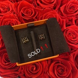 Hermes mini Pop H earrings